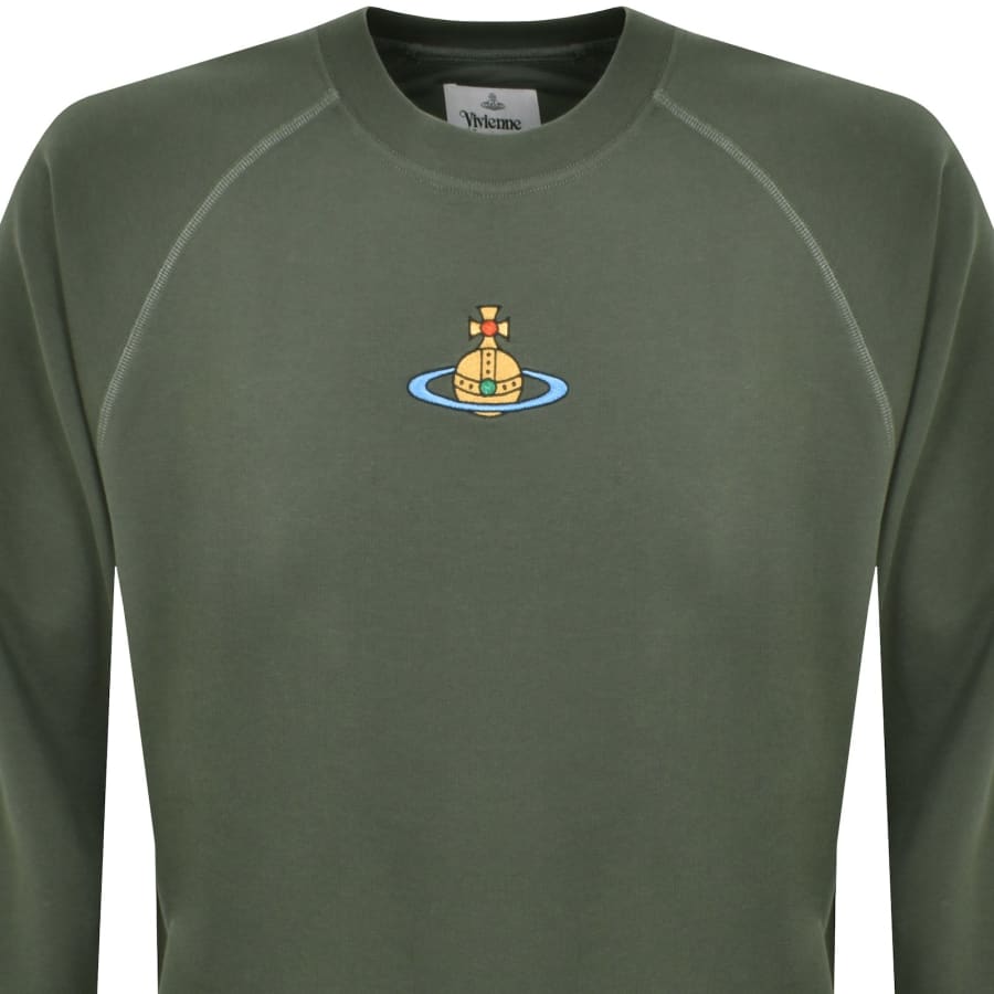 Vivienne Westwood Raglan Sweatshirt Green | Mainline